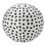 Ikea Regolit Lamp Shade, White/Black, 45cm (8254378705183)