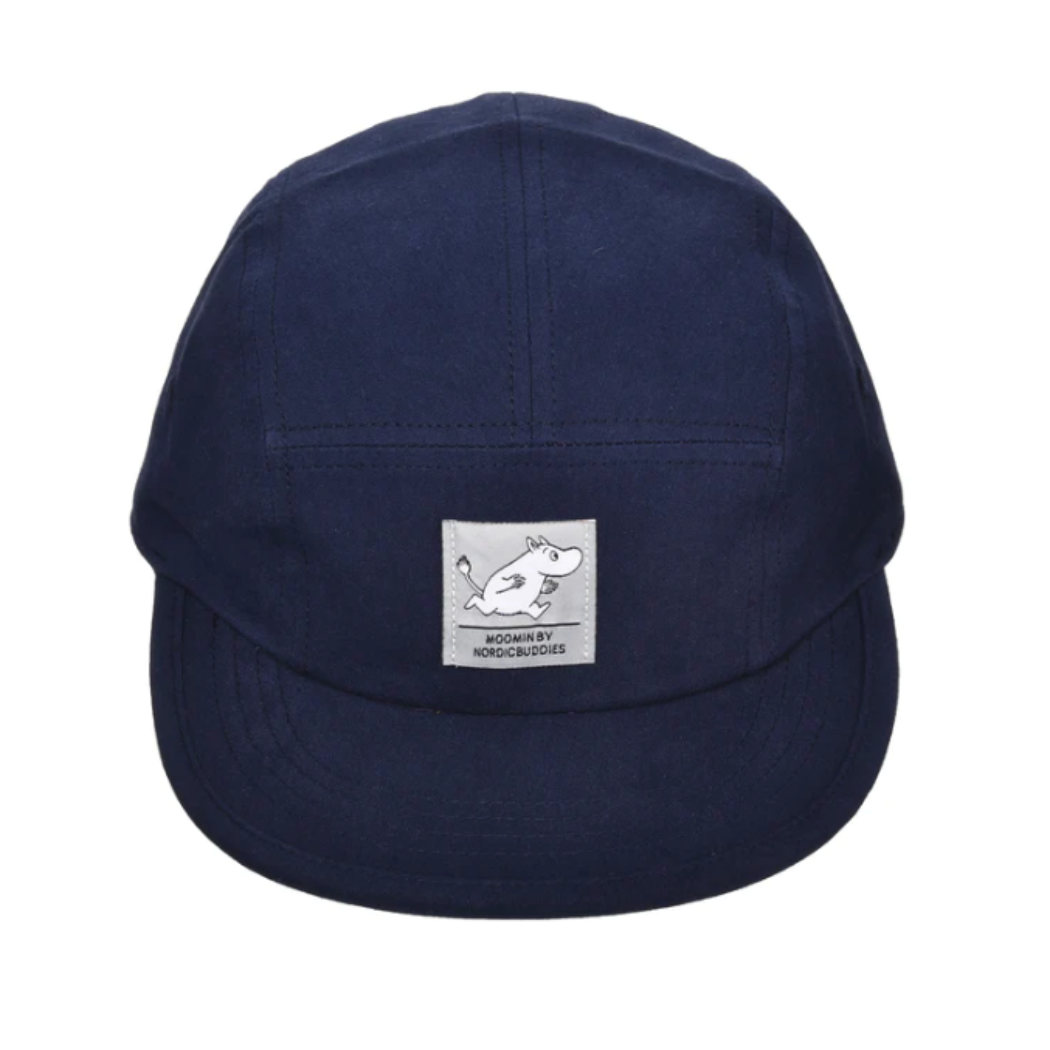 Moomintroll Five Panel Cap, Navy (8356154376479)