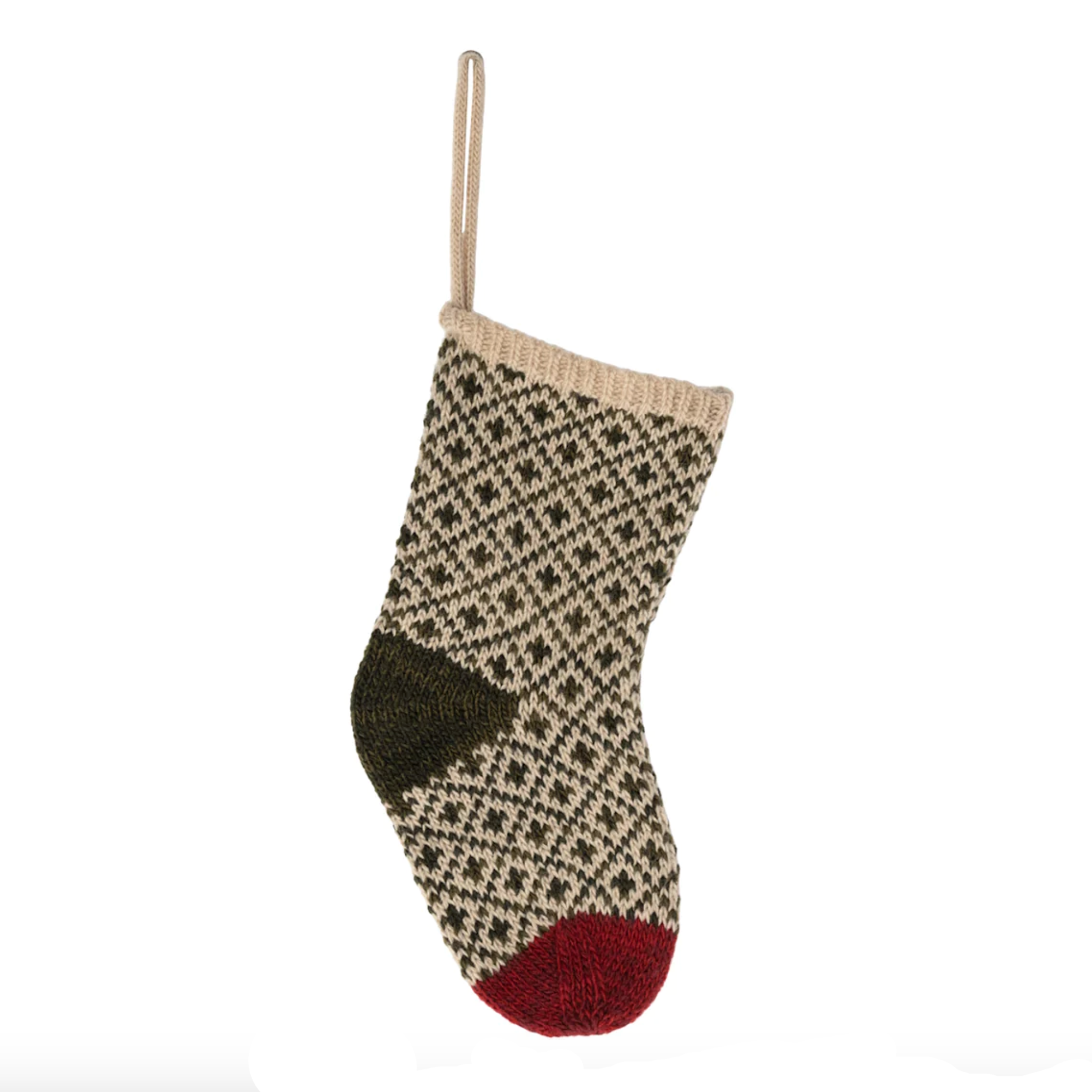 Maileg Christmas Stocking, Winter Green PRE-ORDER eta Nov 23 (8458223583519)