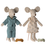 Maileg Mum & Dad Mice in Cigarbox PRE-ORDER eta Oct 23 (8528222847263)