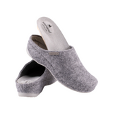 Gitte Heeled Wool Slippers, Grey (8930447261983)