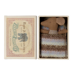 Maileg Sleepy Wakey Baby Mouse in Matchbox, Rose (9202604409119)