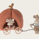 Maileg Pumpkin Carriage Mouse (9354534617375)