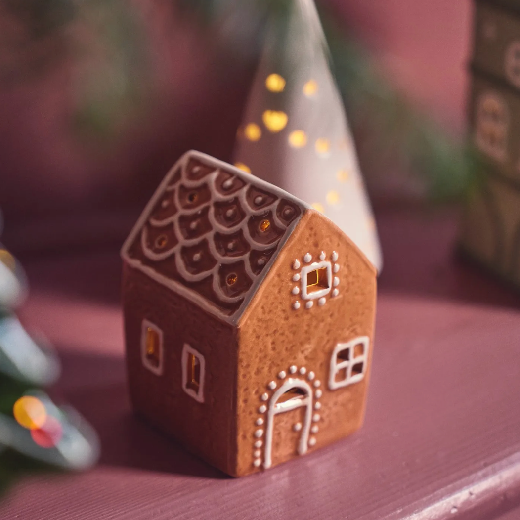 Mini Gingerbread House Led-Light (9561488064799)