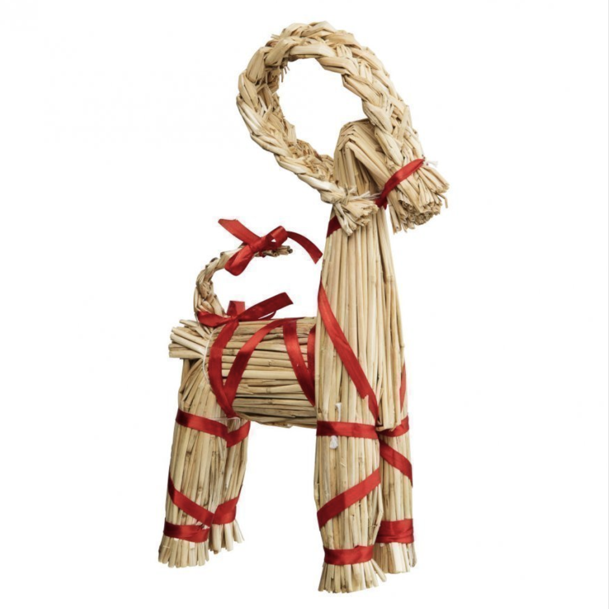 Traditional Nordic Christmas Straw Goat 35cm (9574618956063)