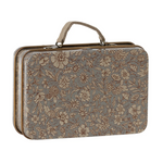 Maileg Small Metal Suitcase, Blossom Grey (9061758533919)