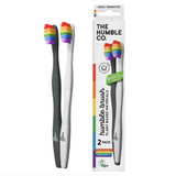 Plant Based Toothbrush PROUD 2-Pack, Adult Sensitive (9794213609759)