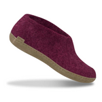 Glerups The Shoe Cranberry - Leather Sole (10106400768287)