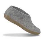 Glerups The Shoe Grey - Leather Sole (10106410991903)