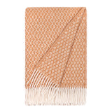 Tove 100% Wool Throw 130x200cm, Terracotta (9647191556383)