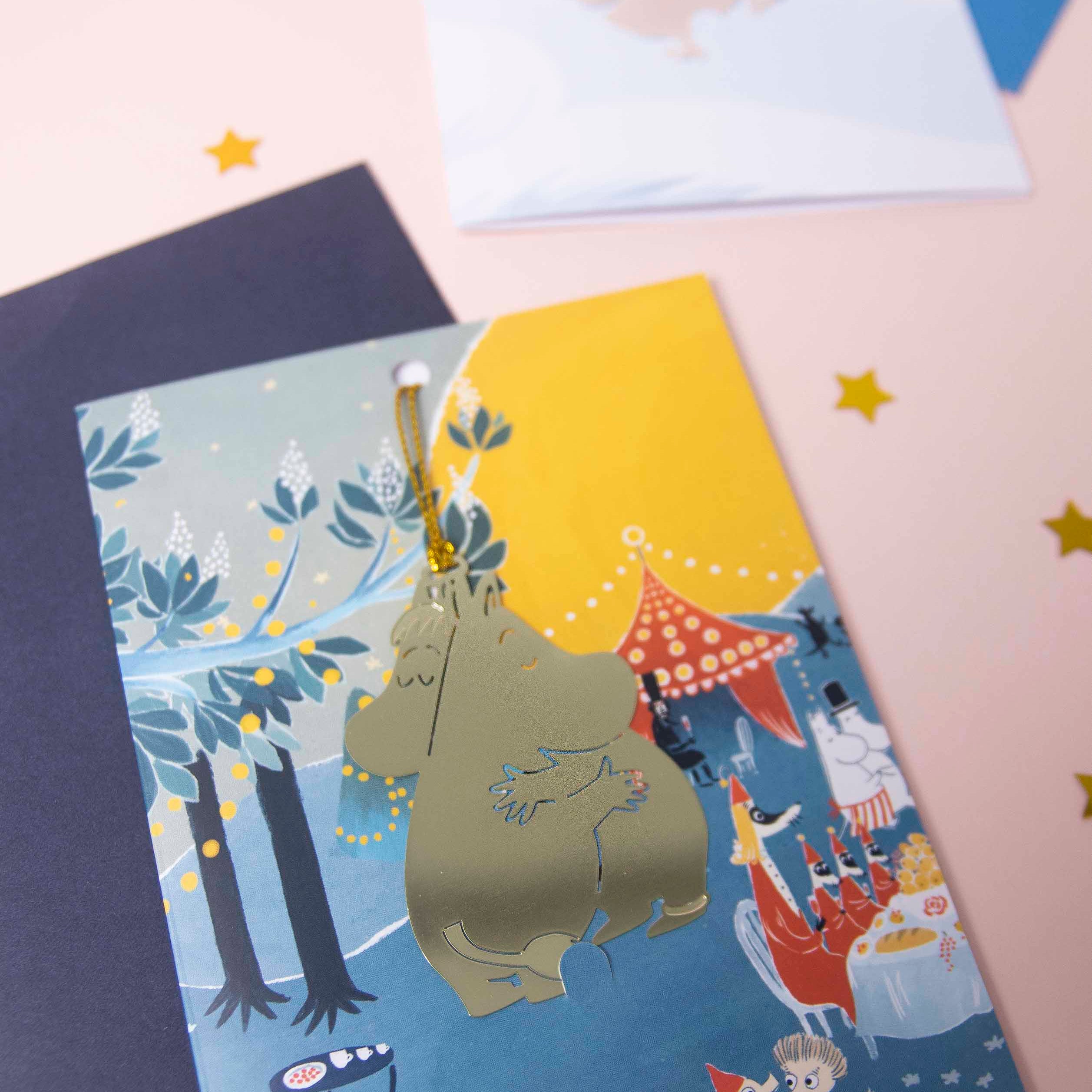 Christmas Greeting Card, Moomin Hug (8608609108255)