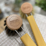 Smart Nature Dish Brush Tampico, Yellow (9203864699167)