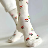 Tulip Merino Socks, Off-White (9209014780191)