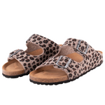 Cassandra Wool Blend Sandals, Leopard (10051372679455)