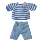 Maileg Knitted Sweater and Pants Big Brother Mouse PRE-ORDER (10038958752031)