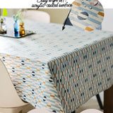 Ikea Daksjus Tablecloth Geo/Wipeable 145x240cm (9459664421151)