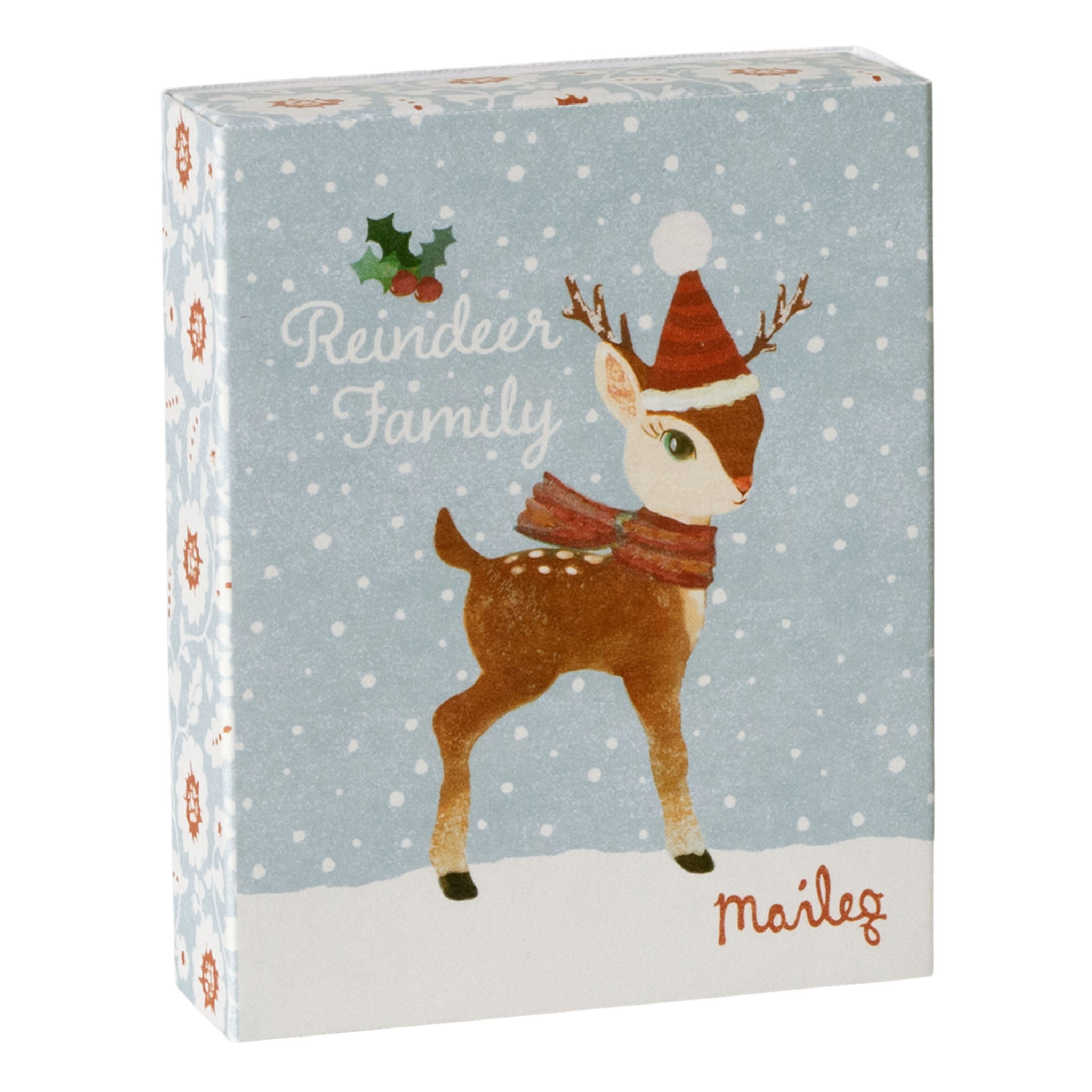 Maileg Reindeer Family, Metal Ornaments 4-Pack ETA October 2024 (9419391762719)