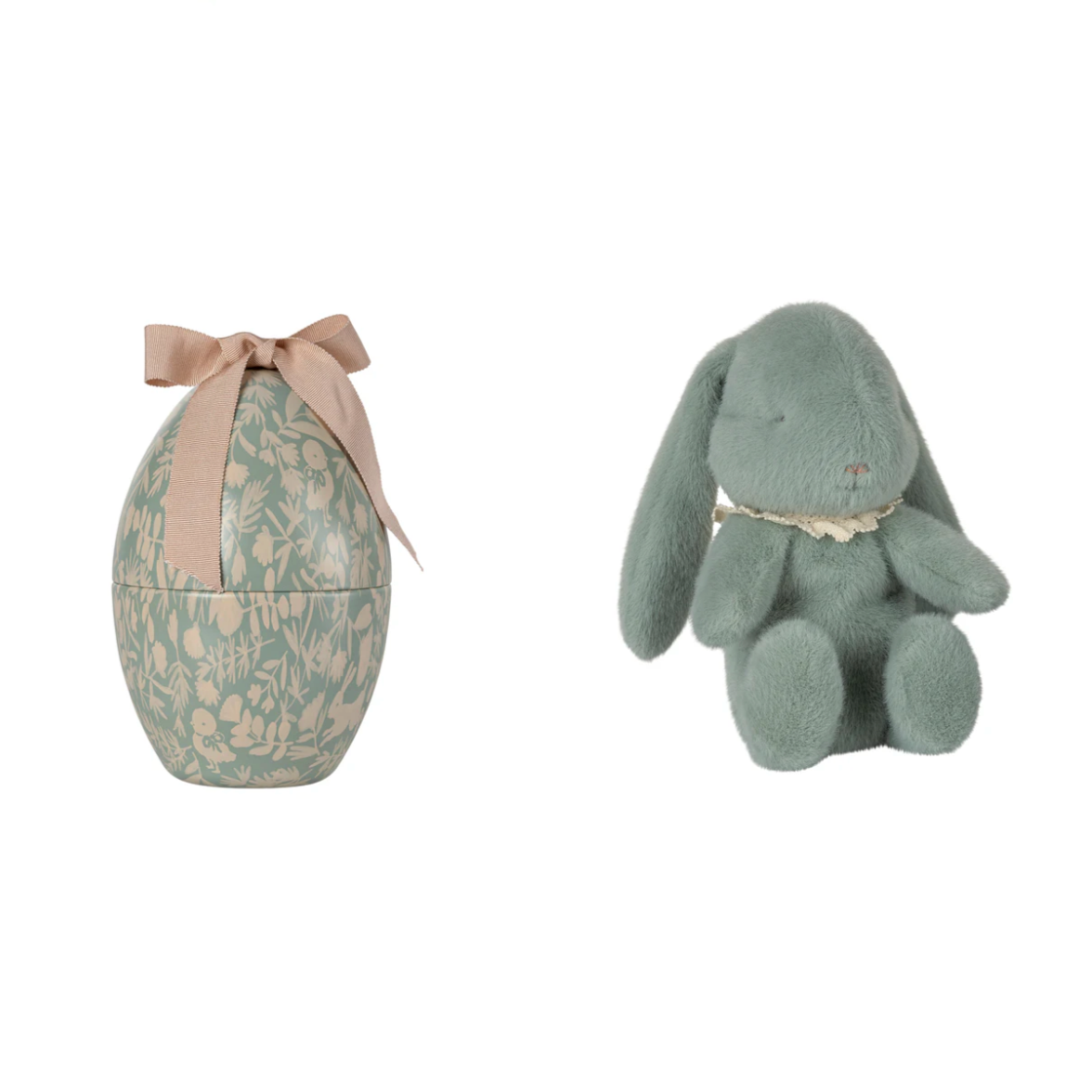 Maileg Easter Egg with Bunny, Mint PRE-ORDER (10025547006239)