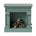 Maileg Miniature Fireplace, Vintage Blue (6797656719425)