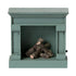 Maileg Miniature Fireplace, Vintage Blue (6797656719425)