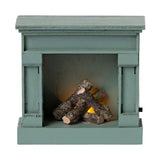 Maileg Miniature Fireplace, Blue ETA October 2024 (6797656719425)