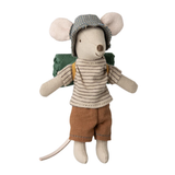 Maileg Hiker Mouse Big Brother, Brown PRE-ORDER (10038925754655)