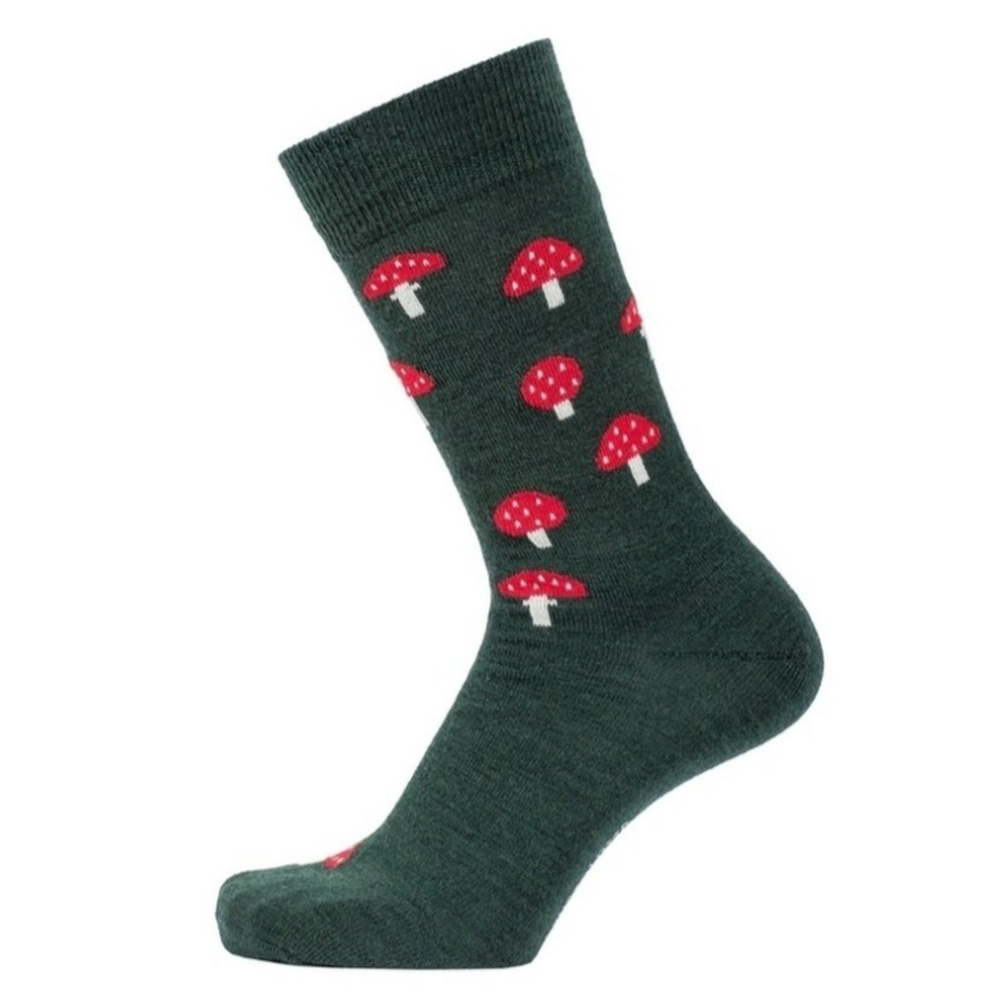 Autumn Merino Socks, Green (9209185173791)