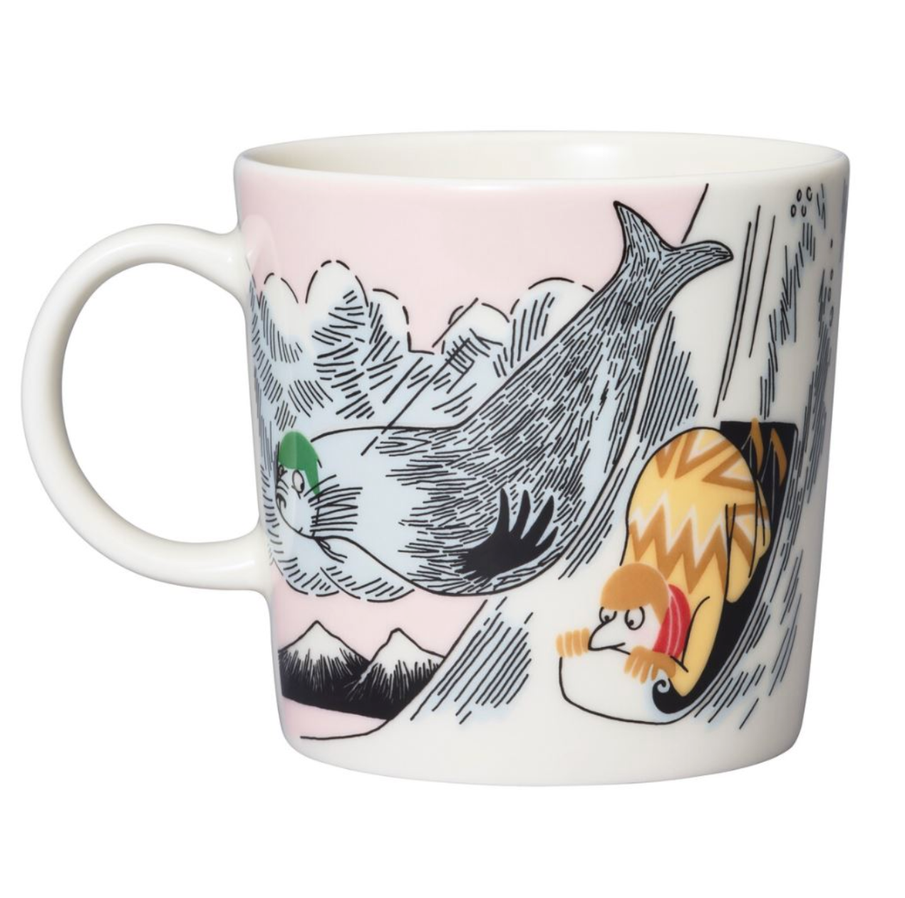 Moomin Mug by Arabia, Sliding LIMITED EDITION (9909914009887)