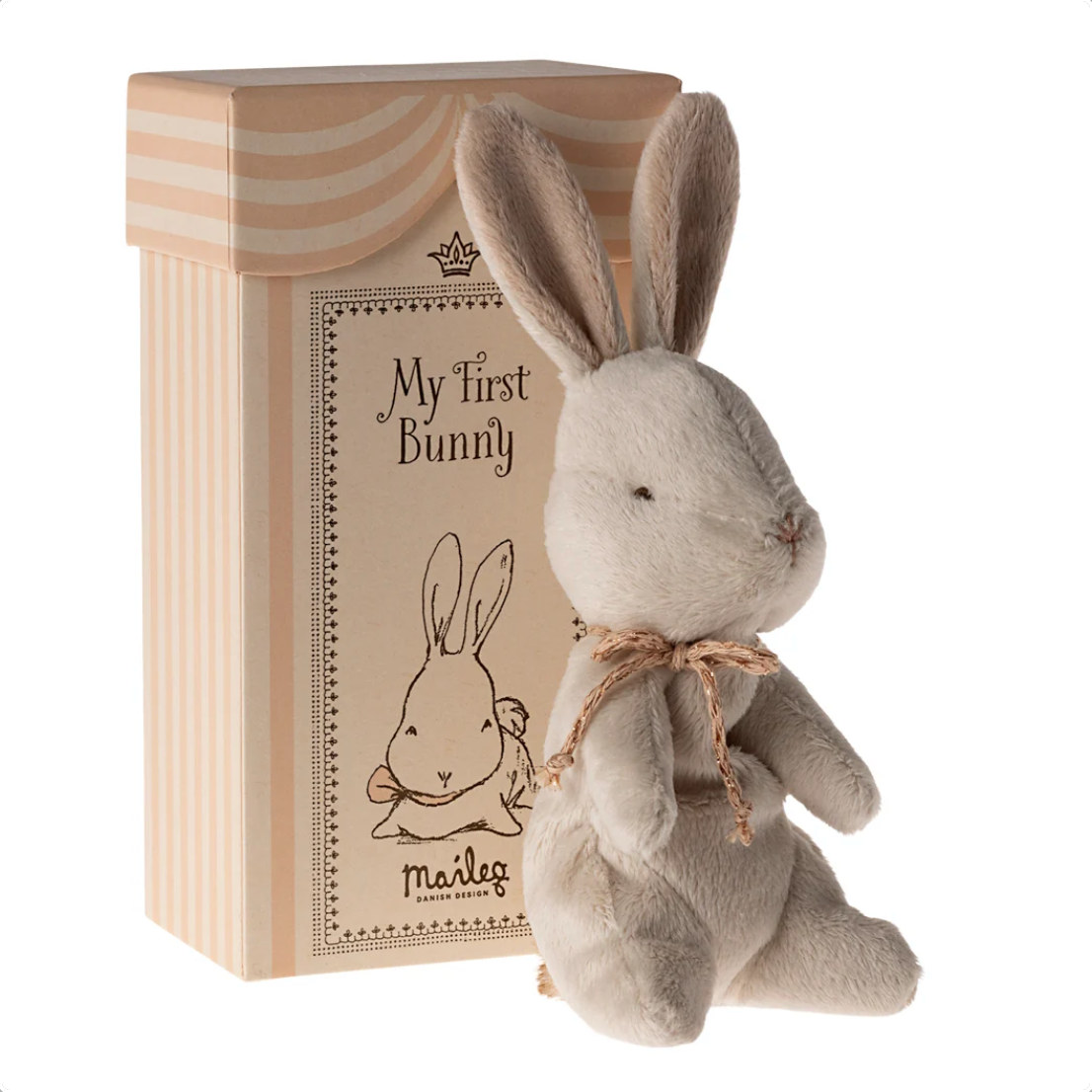 Maileg My First Bunny, Off-White (8941200245023)