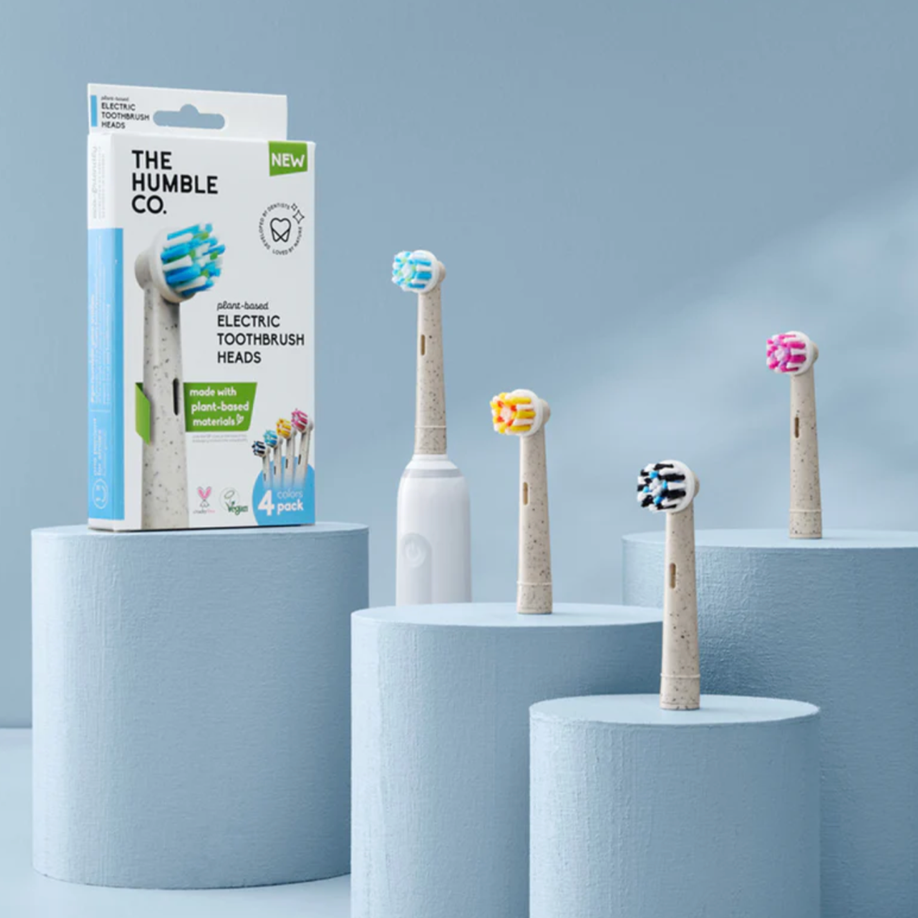 Oral-B Plant Based Electric Toothbrush Heads 4-Pack, Adult Soft (9794251522335)