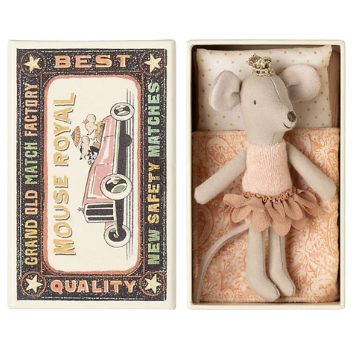 Maileg Princess Mouse in Matchbox 2025 PRE-ORDER (10039291379999)