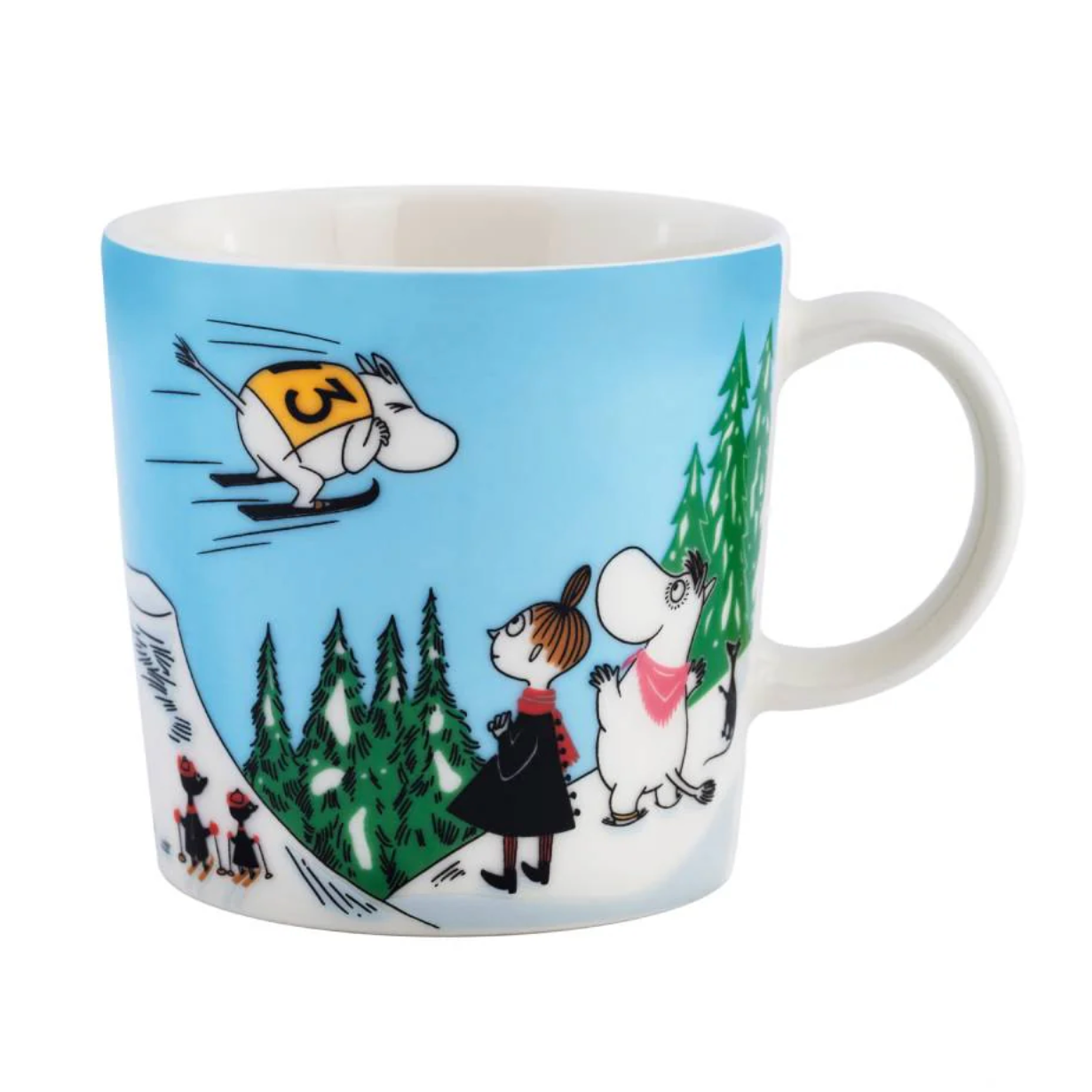 Moomin Mug by Arabia, Ski Jumping LIMITED EDITION (9909914009887)