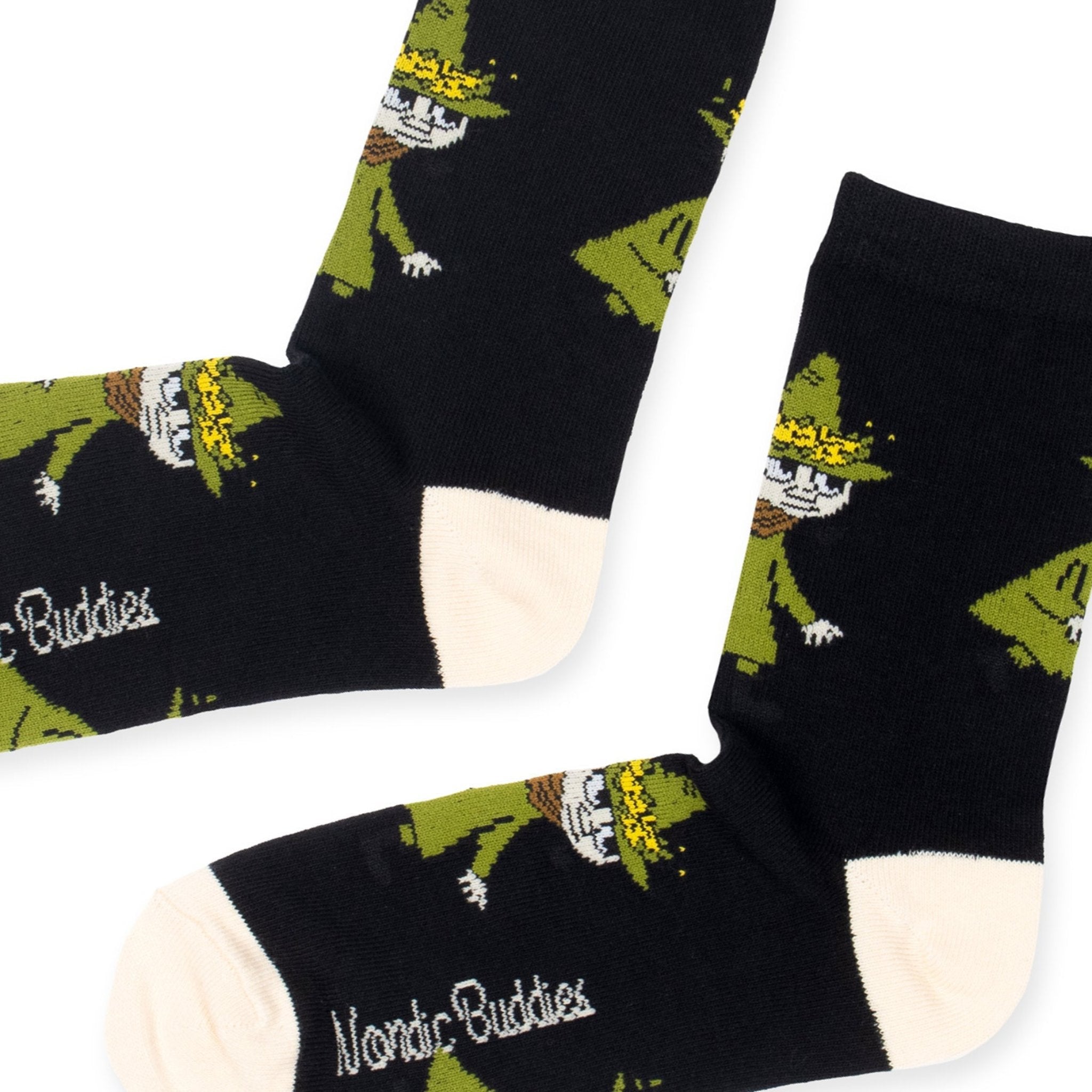 Snufkin Adventure Women's Socks, Black (9536219611423)