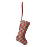 Maileg Stocking Ornament, Checker Red ETA November 2024 (9417805136159)