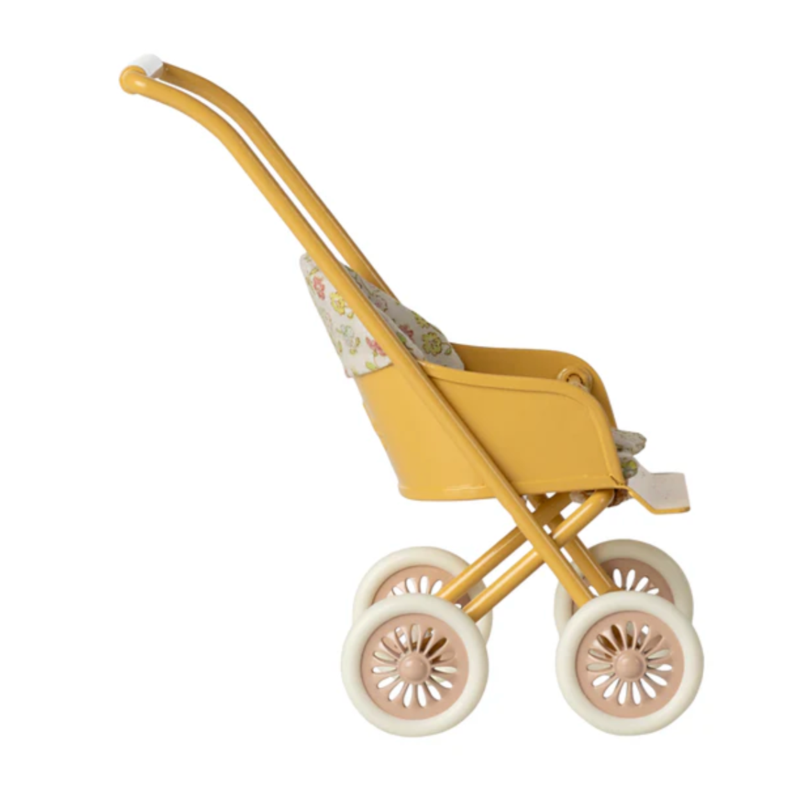 Maileg Stroller Micro, Yellow PRE-ORDER (10037974728991)