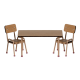 Maileg Table and Chair Set Mouse, Dark Powder PRE-ORDER (10038000582943)