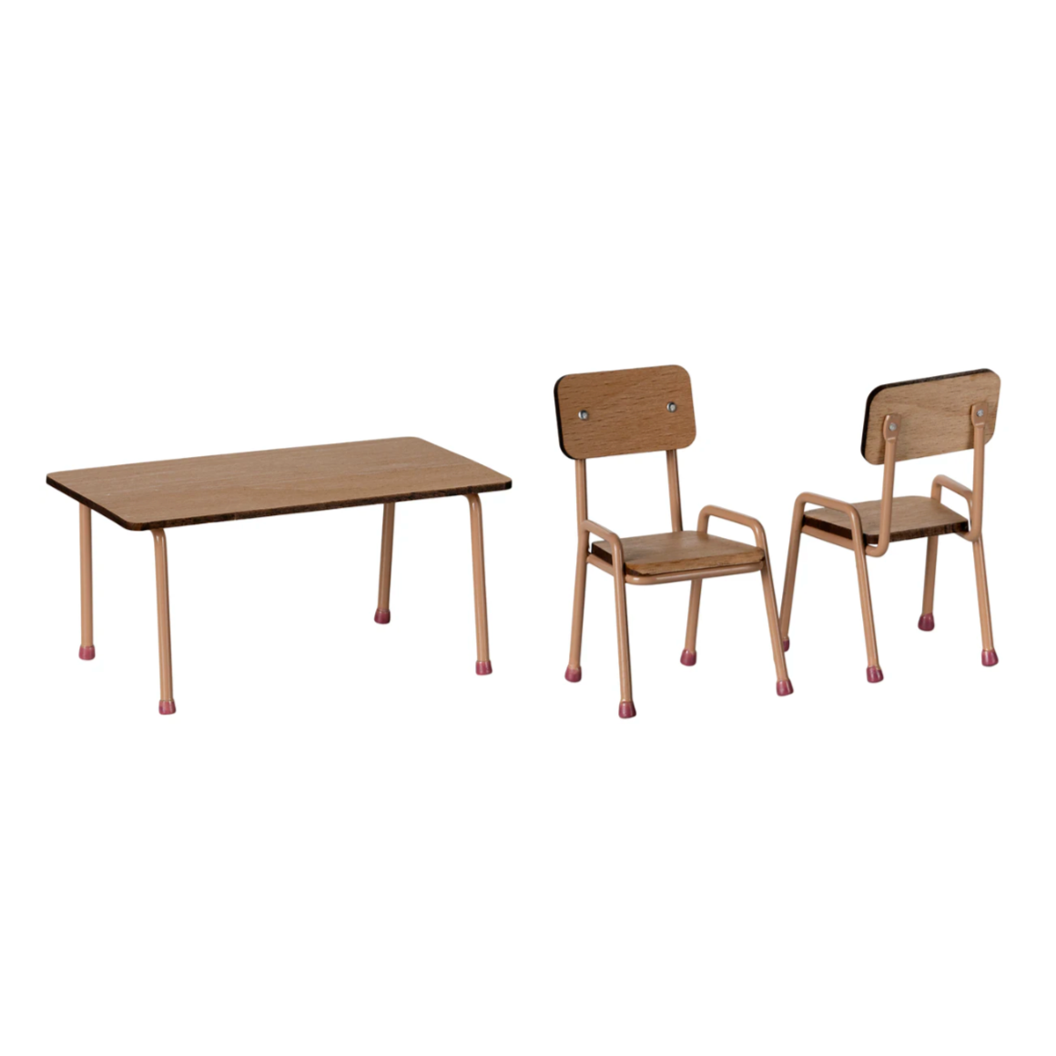 Maileg Table and Chair Set Mouse, Dark Powder PRE-ORDER (10038000582943)