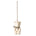 Maileg Metal Ornament Teddy Bear, Off/White-Blue ETA October 2024 (9419408605471)