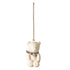 Maileg Metal Ornament Teddy Bear, Off/White-Blue ETA October 2024 (9419408605471)