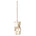 Maileg Metal Ornament Teddy Bear, Off/White-Rose (9419408671007)