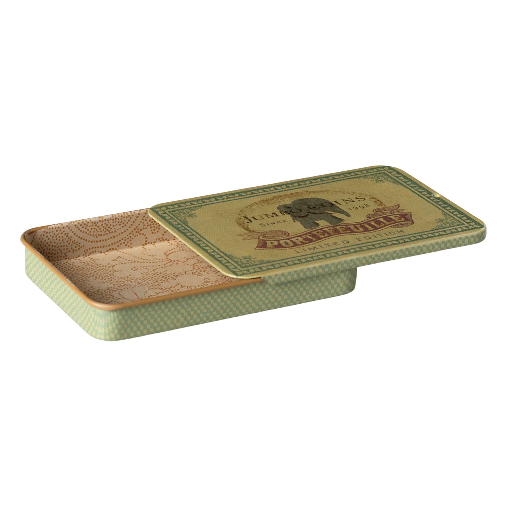 Maileg Metal Box with Sliding Lid, Jumbo Coins ETA September 2024 (9416773271839)