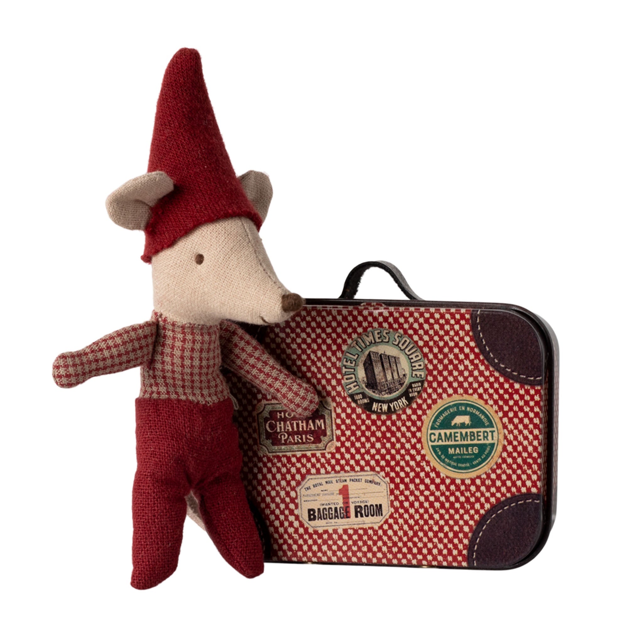 Maileg Christmas Mouse Baby in Suitcase ETA October 2024 (9378112373023)