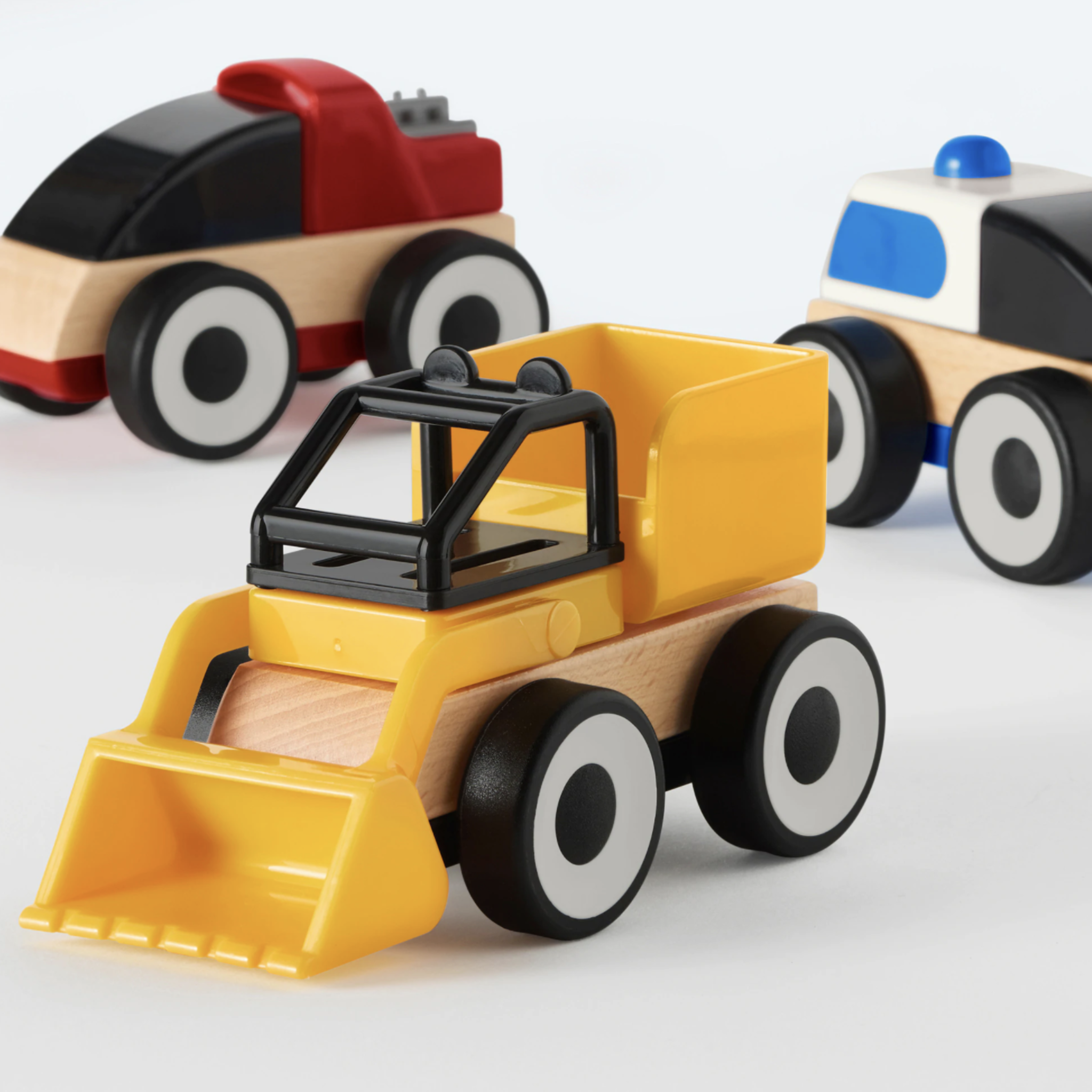 IKEA Lillabo Toy Vehicles, 3-Pack (4620768182337)