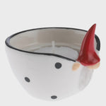 Peek-a-Boo Santa Bowl, Large, 10cm (8743253049631)