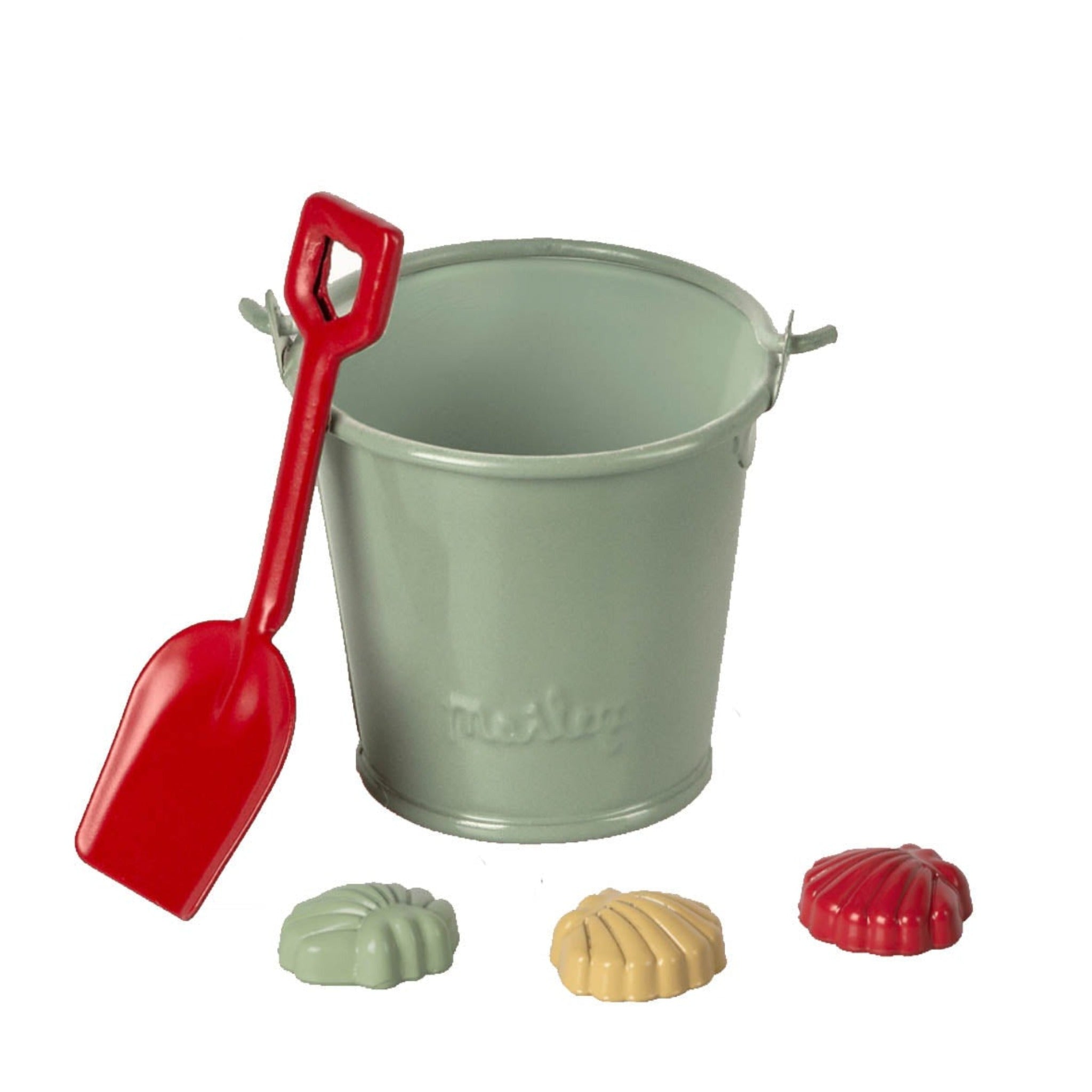 Maileg Beach Set Shovel Bucket & Shells (6612881899585)