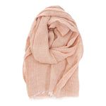 Lempi Favourite Washed Linen Scarf 35x200cm, Melange Cinnamon (8856888049951)