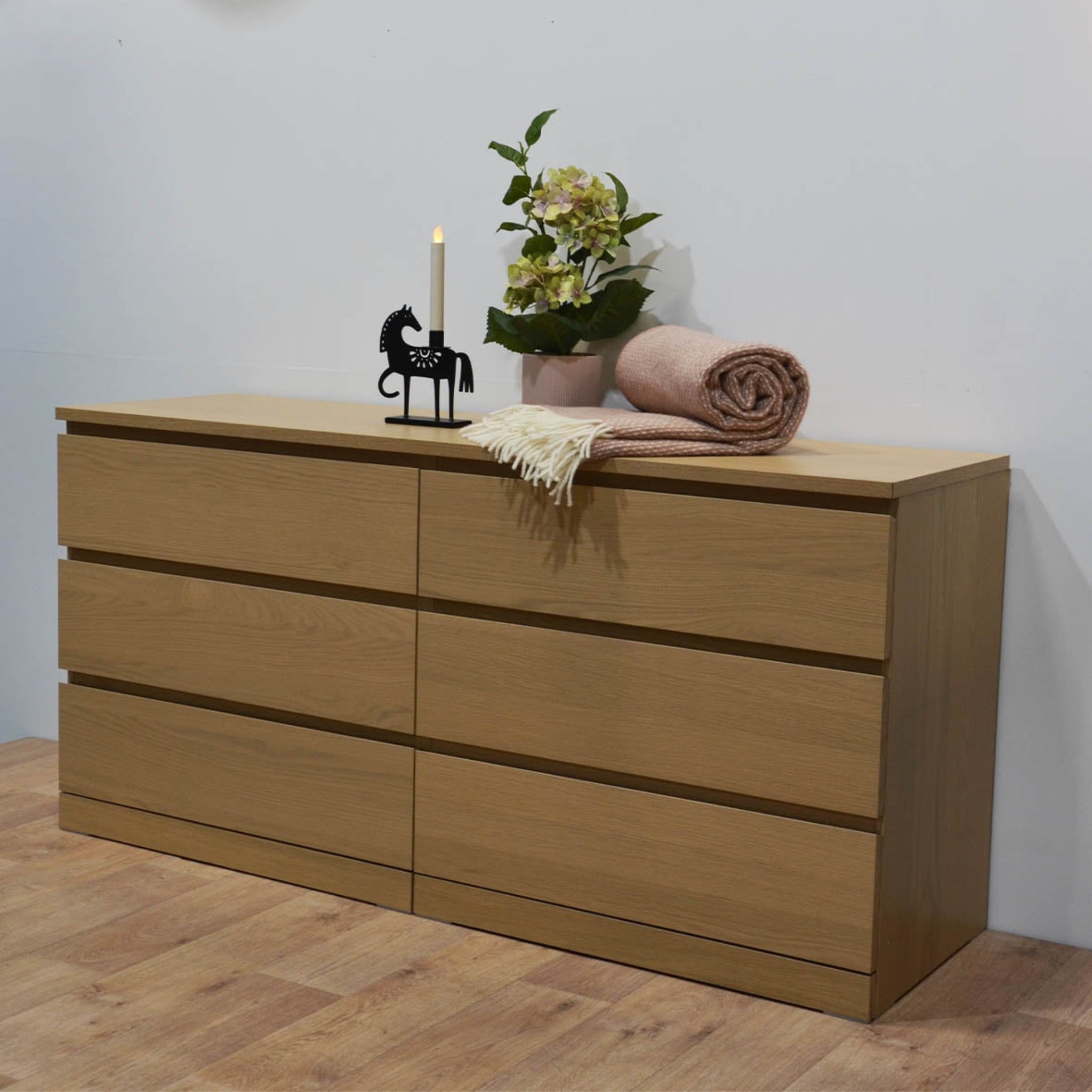 Ikea chest deals of drawers oak