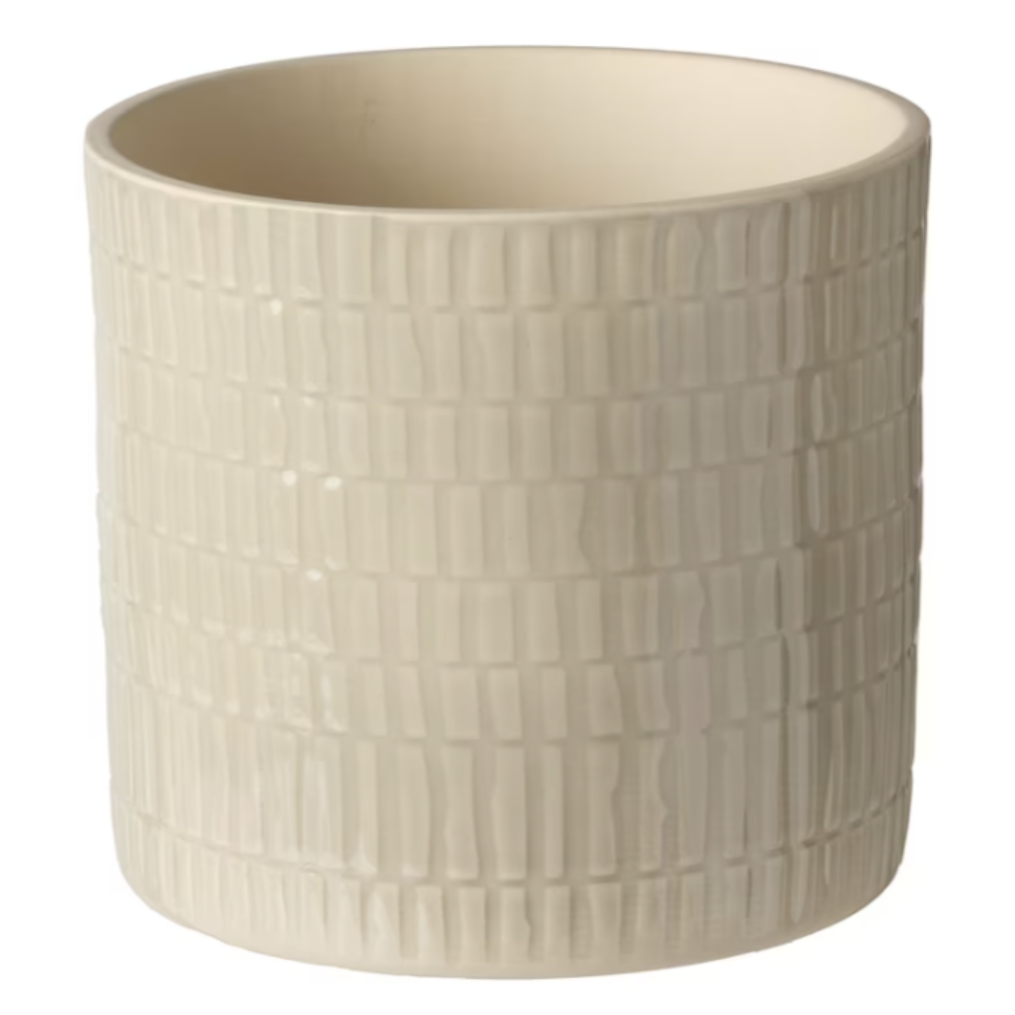 IKEA Chiafron Plant Pot 12cm, Beige (6784387383361)