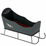 Maileg Sleigh Medium, Green (6910431002689)