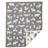 Klippan Baby Cotton Blanket 70x90cm, Forest (8007483687199)